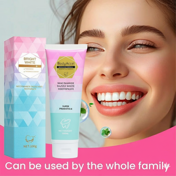 Niacinamide Whitening Toothpaste - For Healthier, Whiter Teeth!